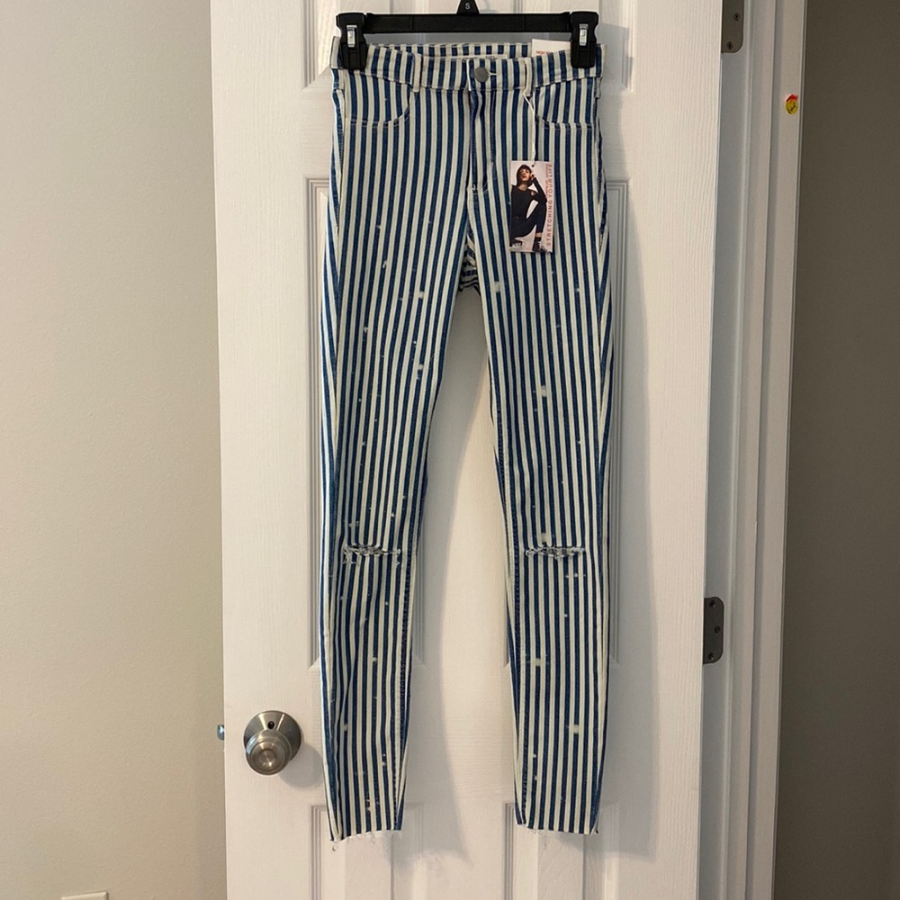 ZARA- detailed skinny jeans